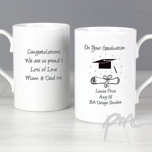 Personalised Graduation Slim Mug