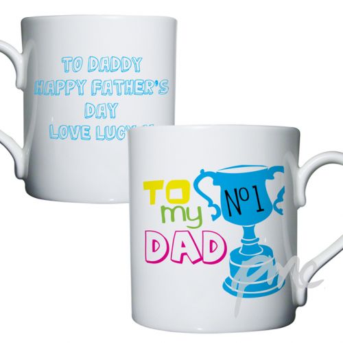 Personalised To My No1 Dad Mug