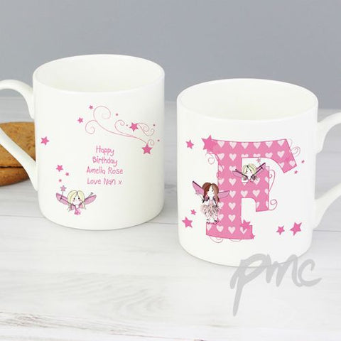 Personalised Fairy Letter Balmoral Mug
