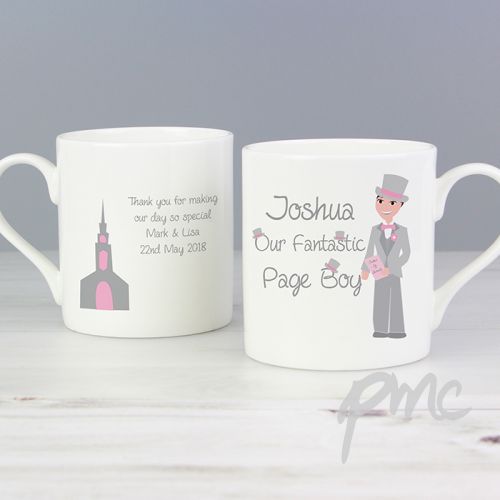 Personalised Fabulous Page Boy Mug