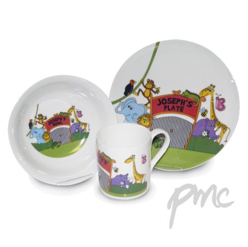 Personalised Zoo Breakfast Set