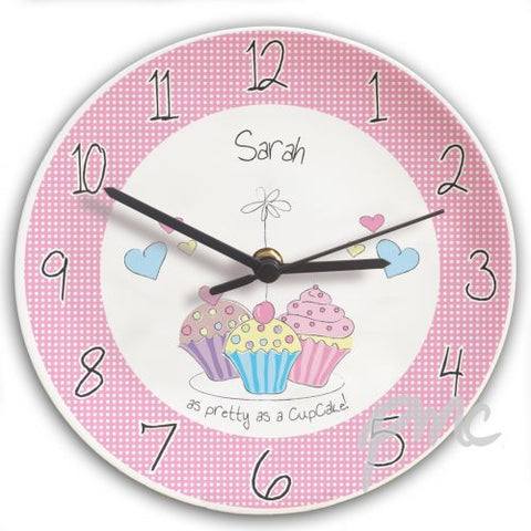 Personalised Cupcake Clock