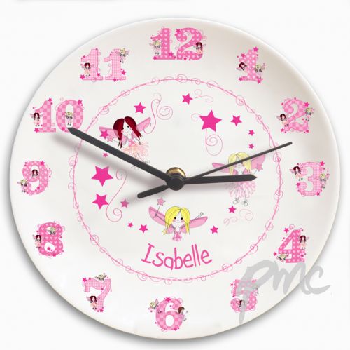 Personalised Fairy Clock