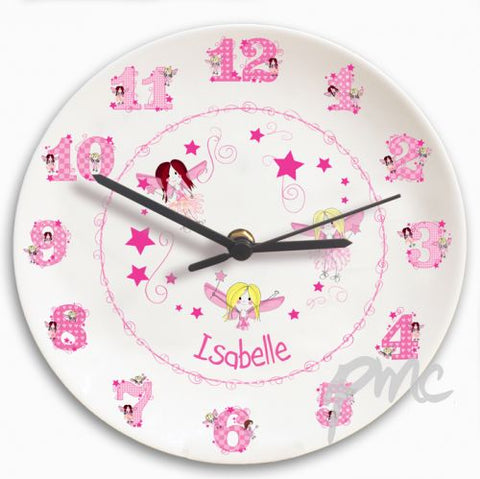 Personalised Fairy Clock