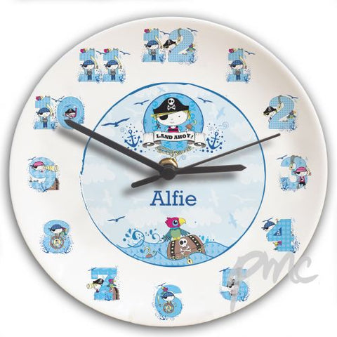 Personalised Pirate Letter Clock