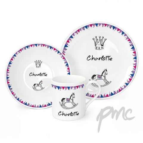 Personalised Royal Baby Breakfast Set