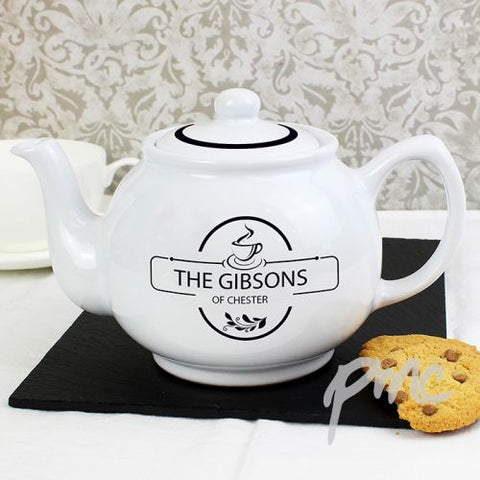 Personalised Full of Love Teapot