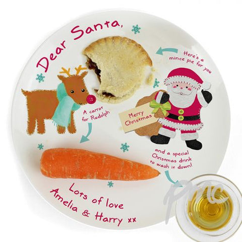 Personalised Felt Stitch Friends Mince Pie Plate