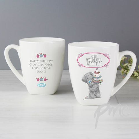 Personalised Me To You Cupcake Latte Mug