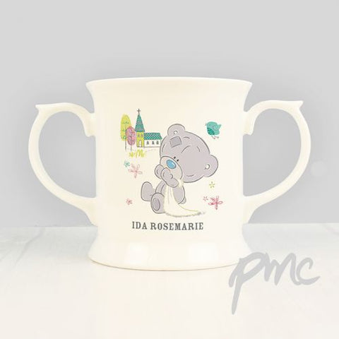 Personalised Tiny Tatty Teddy Christening Loving Mug