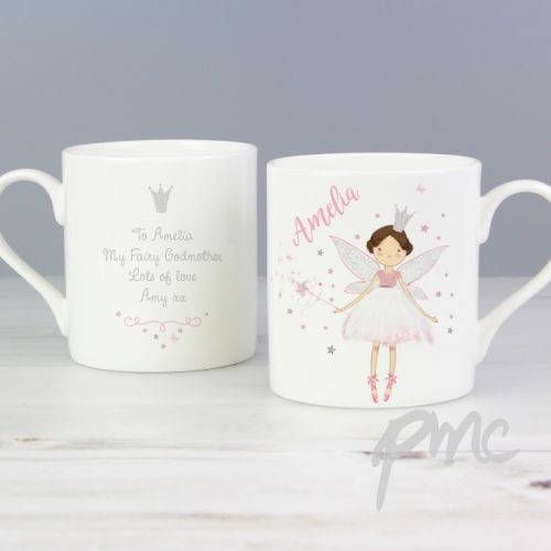 Personalised Fairy Princess Balmoral Mug