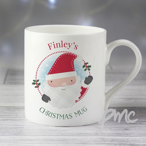 Personalised Santa Claus Balmoral Mug