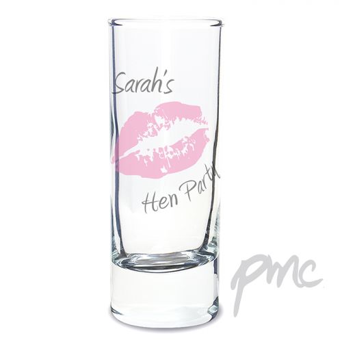 Personalised Kiss Shot Glass
