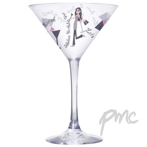 Personalised Fabulous Birthday Girl Cocktail