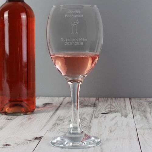 Personalised Designer Wine Glass-Flutes