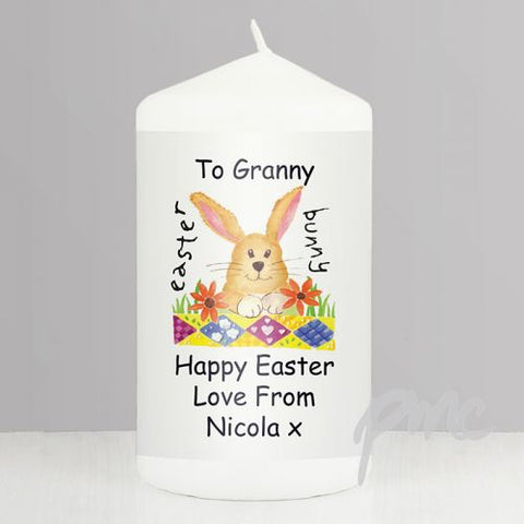 Personalised Easter Candle