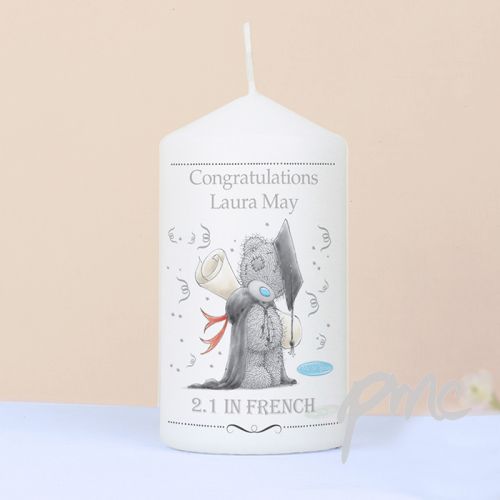 Personalised Me to You Graduation Candle