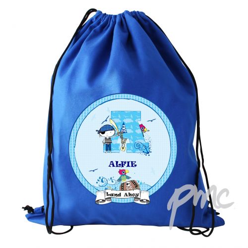 Personalised Pirate Swim & Kit Bag
