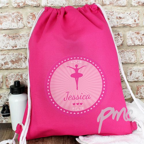 Personalised Ballerina School & Dance Bag
