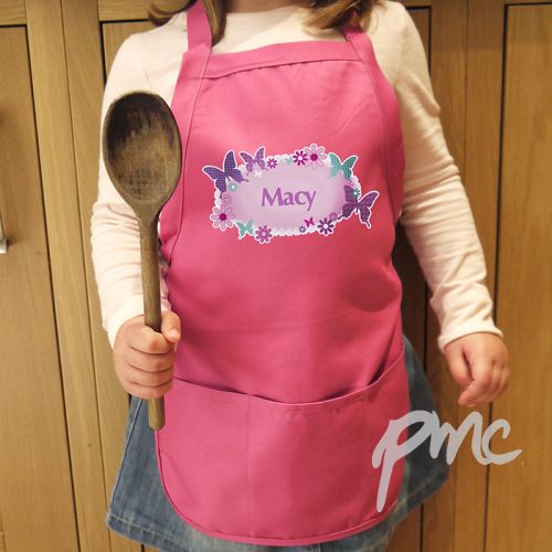 Personalised Butterfly Children's Apron