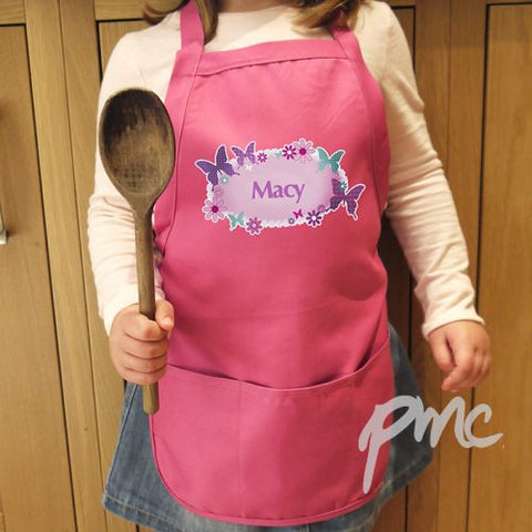 Personalised Butterfly Children's Apron