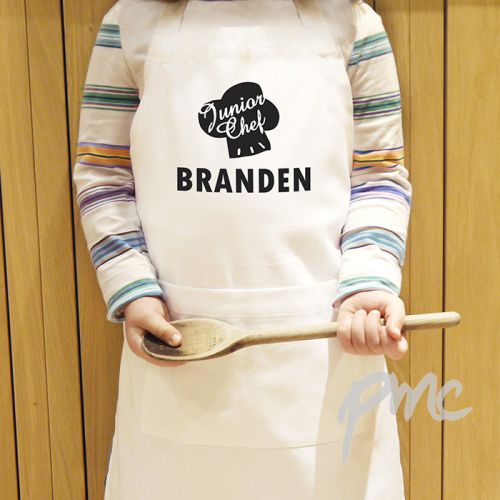 Personalised Junior Chef Children's Apron