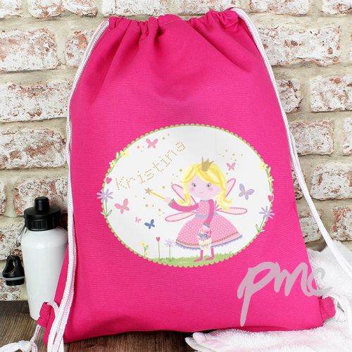 Personalised Garden Fairy Swim & School Bag
