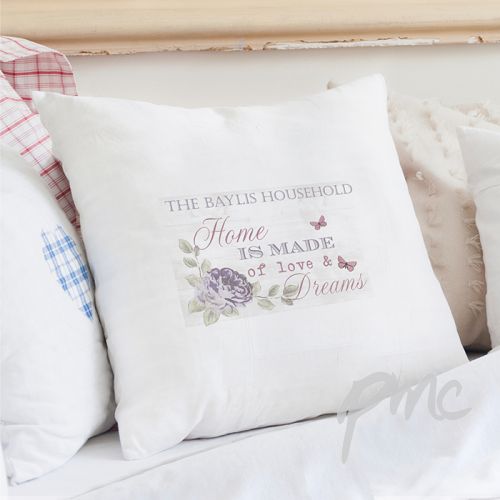 Personalised Secret Garden Cushion Cover