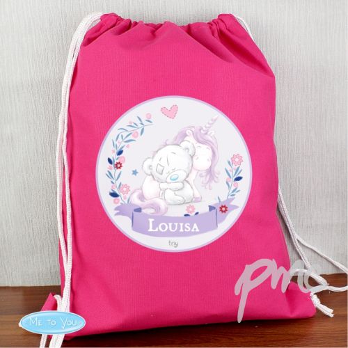 Personalised Tiny Tatty Teddy Unicorn Swim & School Bag