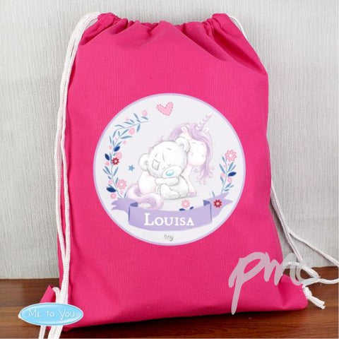 Personalised Tiny Tatty Teddy Unicorn Swim & School Bag