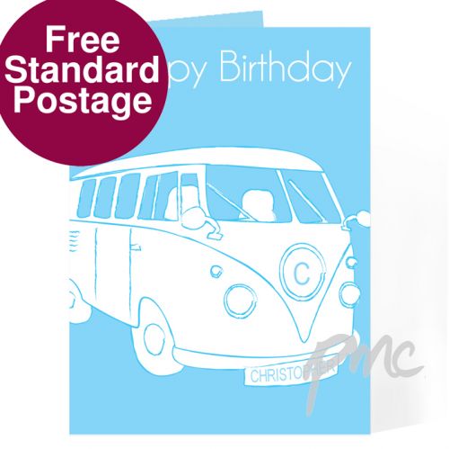 Personalised Campervan Card