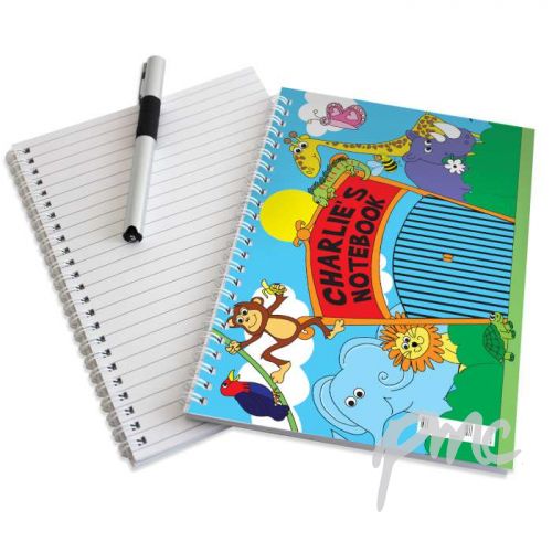 Personalised Zoo - A5 Notebook