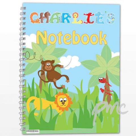 Personalised Animals - A5 Notebook