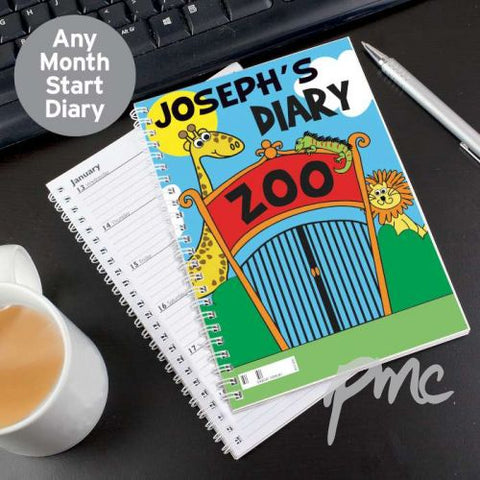 Personalised Zoo - A5 Diary
