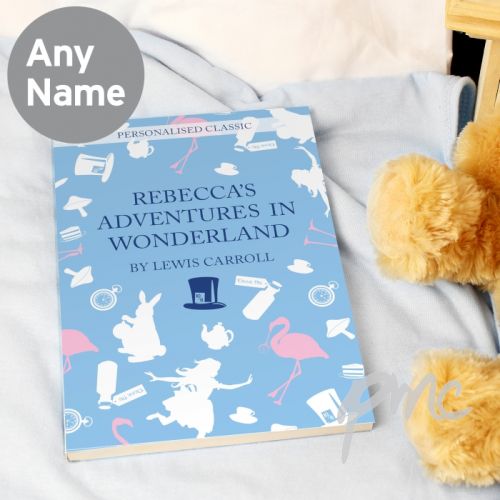Personalised Alice in Wonderland Novel - 1 Character