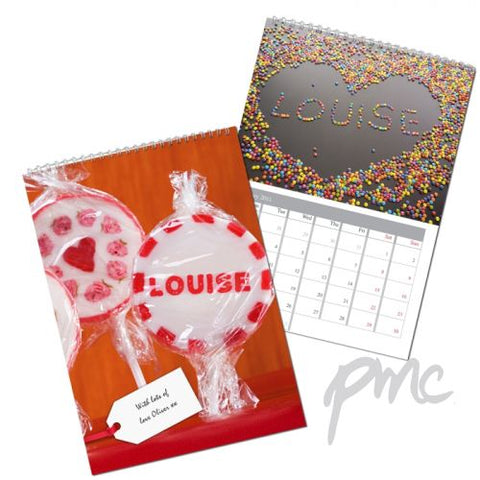 Personalised One I Love A4 Wall Calendar