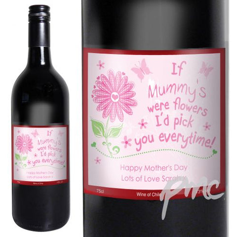 Personalised Id Pick You Red Wine