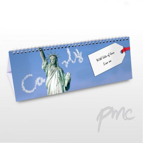 Personalised New York Desk Calendar