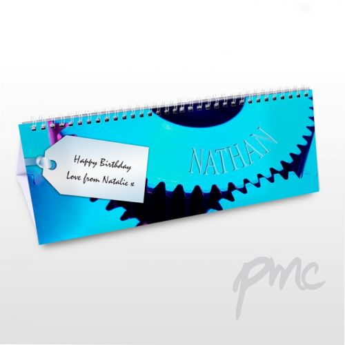 Personalised For Him Desk Calendar