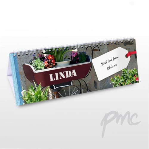 Personalised Gardener Desk Calendar