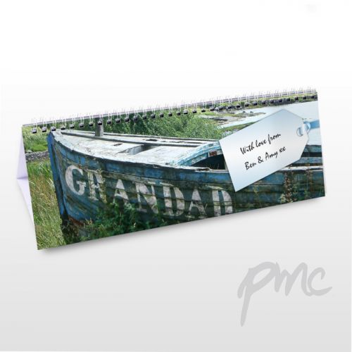 Personalised Grandad Desk Calendar