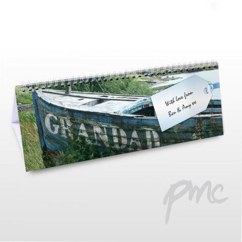 Personalised Grandad Desk Calendar