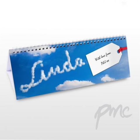 Personalised Outdoors Desk Calendar
