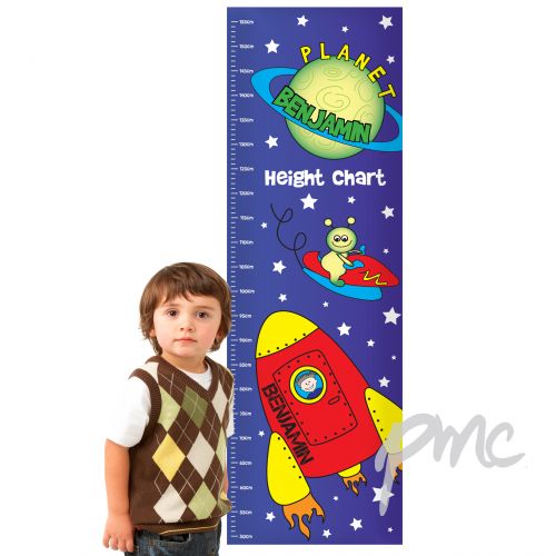 Personalised Space Height Chart
