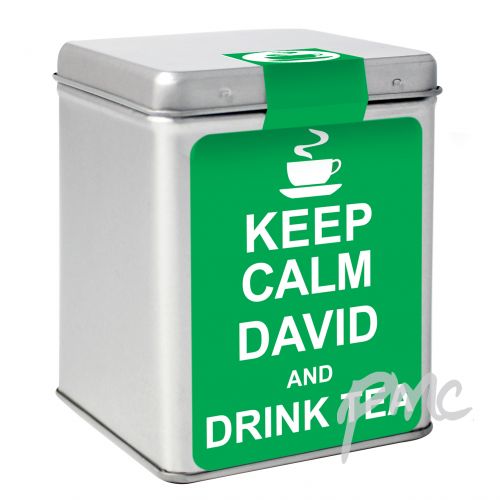 Personalised Keep Calm Tea & Tin
