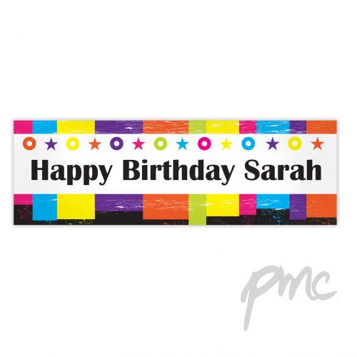 Personalised Rainbow Banner