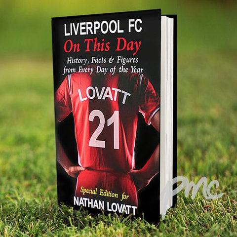 Personalised Liverpool On This Day Book