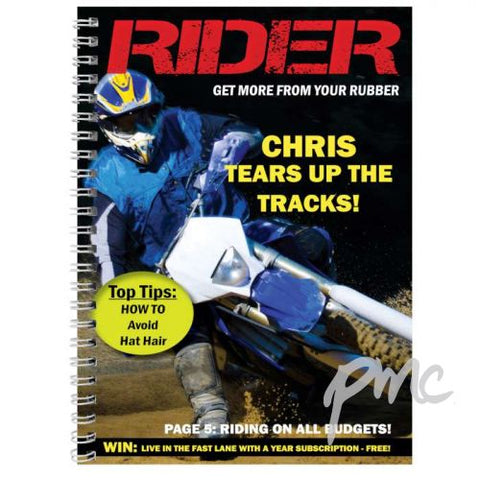 Personalised Rider A5 Notebook