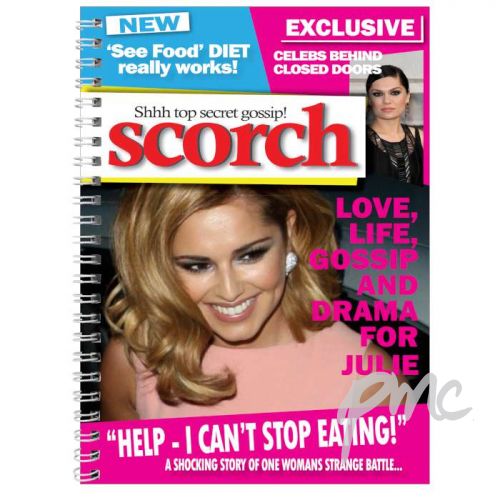 Personalised Scorch A5 Notebook