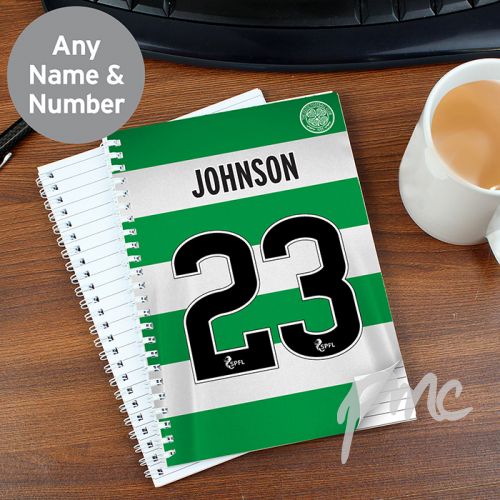 Personalised Celtic A5 Notebook